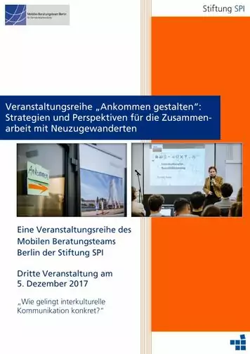 Veranstaltungsreihe „Ankommen und gestalten“ Teil 3